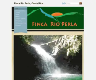 Fincarioperla.com(Finca Rio Perla) Screenshot