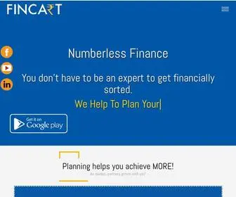 Fincart.com(Fincart Financial Planners) Screenshot