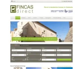 Fincasdirect.com(Fincas Direct) Screenshot