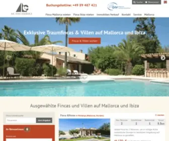 Fincaservice.de(Fincas und Villen mieten) Screenshot