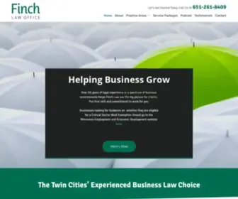 Finch-Law.com(Finch Law) Screenshot