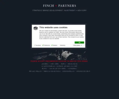 Finchandpartners.com(Finch Partners) Screenshot