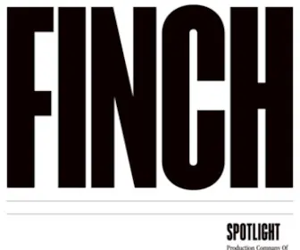 Finchcompany.com(FINCH is a production company) Screenshot