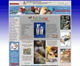 Finches.org(Glamorous Gouldians) Screenshot