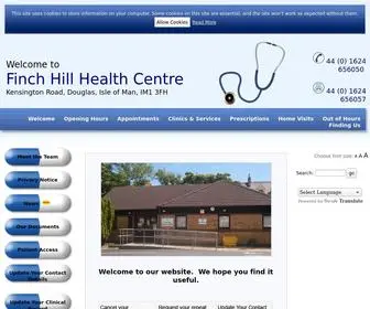 Finchhill.im(Finch Hill Health Centre) Screenshot
