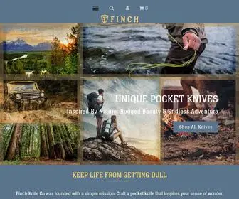 Finchknifeco.com(Finch Knife co) Screenshot