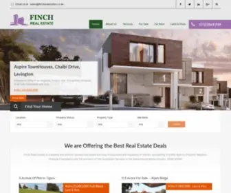 Finchrealestates.co.ke(Finch Real Estates) Screenshot