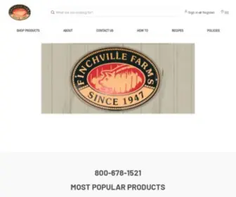 Finchvillefarms.com(Finchville Farms) Screenshot