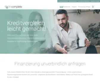 Fincomplete.com(Finanzportal für Kredite & alles zum Thema Geld) Screenshot