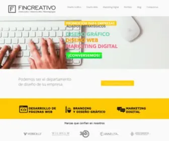 Fincreativo.com(FINCREATIVO Agencia Digital) Screenshot