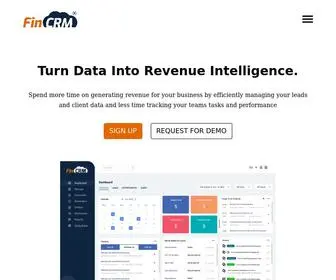 Fincrm.net(Online CRM for Small Businesses) Screenshot