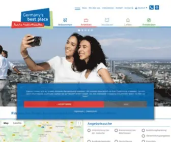 Find-IT-In-FRM.de(Arbeiten und Studieren in Frankfurt RheinMain) Screenshot