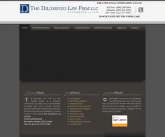 Find-Justice.com(The DiLorenzo Law Firm) Screenshot