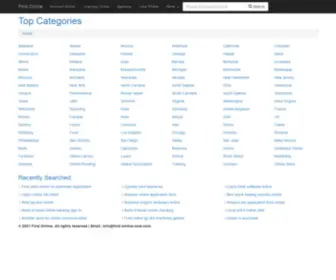 Find-Online-Now.com(Find Online Now) Screenshot