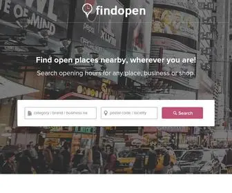 Find-Open.com(FindOpen) Screenshot