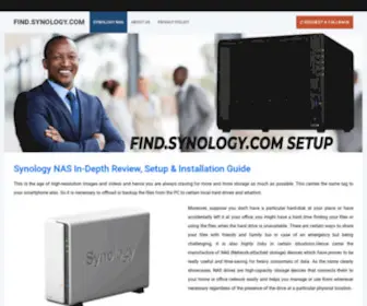 Find-Synology.com(Synology NAS Storage Setup) Screenshot