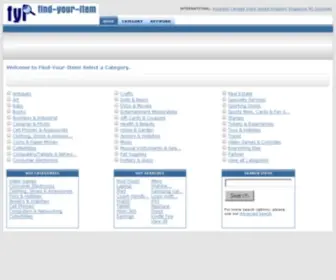 Find-Your-Item.com(Find your item) Screenshot