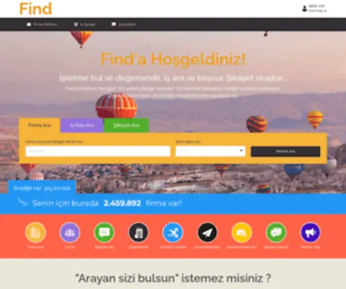Find.com.tr Screenshot