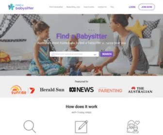 Findababysitter.com.au(Find A Babysitter) Screenshot