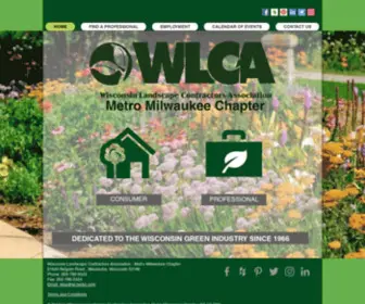 Findalandscaper.org(WLCA Wisconsin Landscape Contractors Asociation) Screenshot