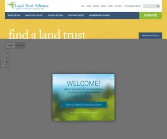 Findalandtrust.org(Find A Land Trust) Screenshot