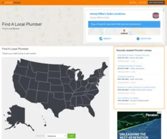 Findalocalplumber.org(Find a Plumber) Screenshot