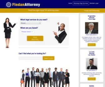 Findanattorney.co.za(Find an Attorney) Screenshot