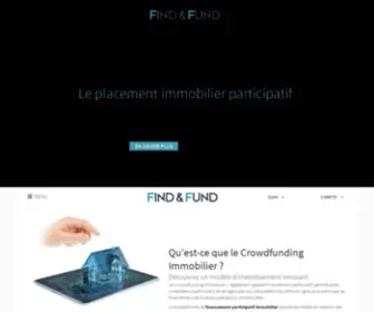 Findandfund.com(Crowdfunding) Screenshot