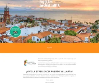 Findandlivevallarta.com(Travel Services) Screenshot