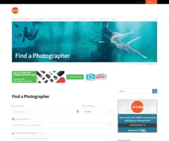 Findaphotographer.org(Find a Photographer) Screenshot