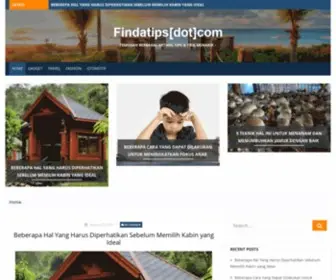 Findatips.com(Blog Informasidan Tips) Screenshot