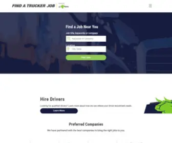 Findatruckerjob.com(GoToro is a digital job advertising company) Screenshot