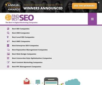 Findbestseo.com(Discover The Best Digital Marketing Companies) Screenshot