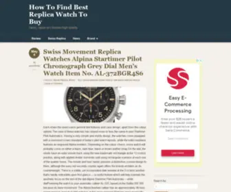 Findbestwatch.net(How To Find Best Replica Watch To Buy) Screenshot