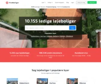 Findboliger.dk(Boligportal medledige lejeboliger) Screenshot