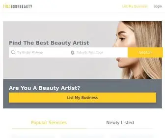 Findbookbeauty.com(Free Online Booking System & Appointment Software) Screenshot