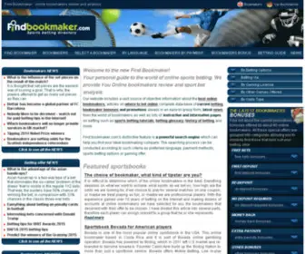 Findbookmaker.com Screenshot