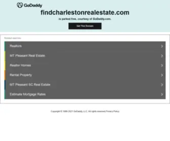 Findcharlestonrealestate.com(Charleston SC Real Estate) Screenshot