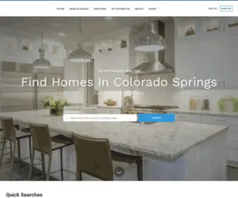 Findcoloradospringshomes.com(Find Homes In Colorado Springs) Screenshot