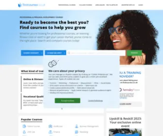 Findcourses.co.uk(Find Professional Training Courses) Screenshot