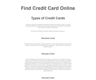 Findcreditcardonline.net(This is a default index page for a new domain) Screenshot