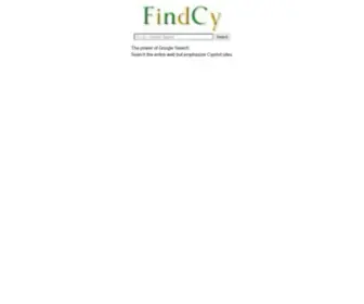 Findcy.org(Findcy) Screenshot