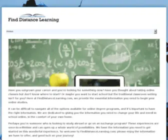 Finddistancelearning.net Screenshot