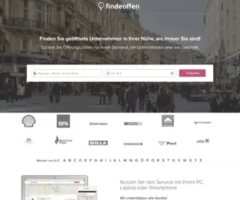 Finde-Offen.at(FindeOffen Österreich) Screenshot