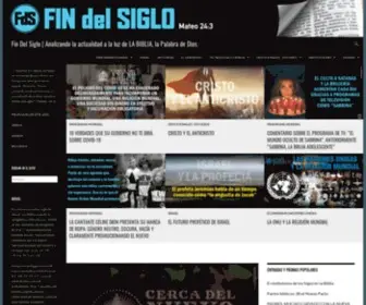 Findelsiglo.com(Fin Del Siglo) Screenshot