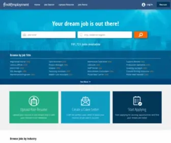 Findemployment.com(Findemployment) Screenshot