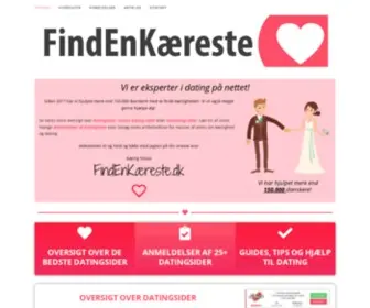 Findenkaereste.dk(→ Find en kæreste) Screenshot