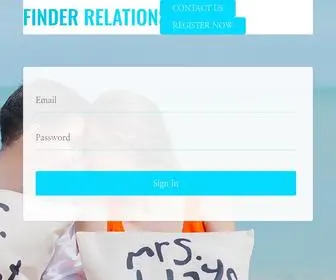 Finder-Relations.com(Finder-relations Finder-relations) Screenshot