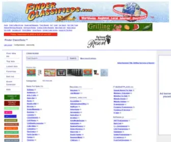 Finderclassifieds.com(Almond Classifieds main idea) Screenshot