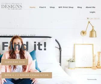 Finderskeepersdesigns.com(Finders Keepers Designs) Screenshot